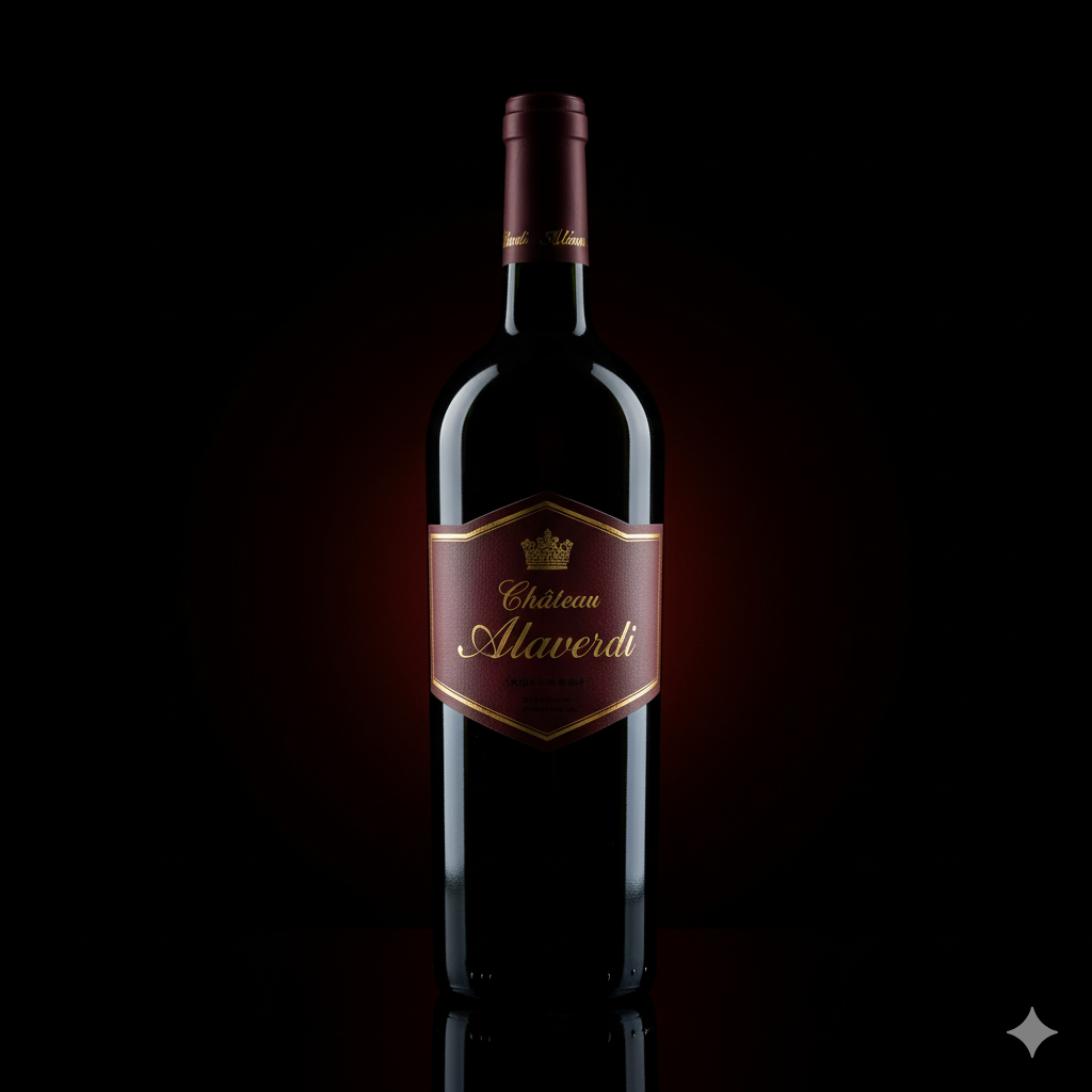 Château Alaverdi Saperavi Wine Bottle
